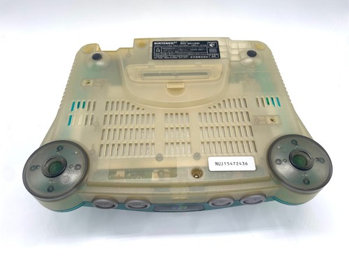 Tested Nintendo 64 Clear Blue Console Region-Free 2 Controllers Japan NTSC-J - Picture 12 of 24