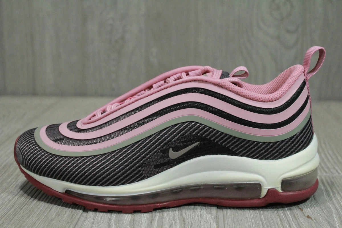Pink and white hotsell air max 97s