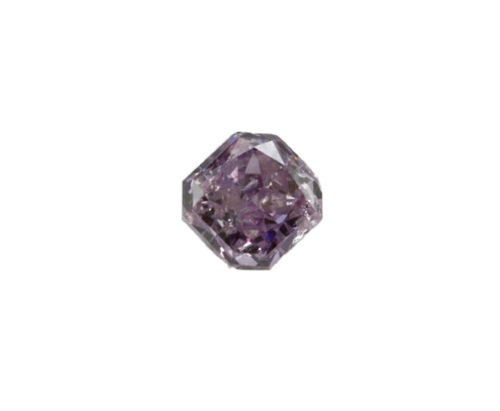 0,06ct natürliches lockeres ausgefallenes intensives lila rosa Farbe Diamant GIA Kissen SI1 - Bild 5 von 5