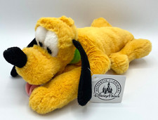 Walt Disney Parks Pluto Plush 9" Puppy Dog Stuffed Animal Toy Small NWT