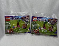 Lego Friends Picnic Park Building Toy # 30412 LOT OF 2 Featuring Olivia 44 Pcs