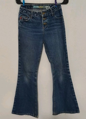 Mudd Bell Bottom Blue Jeans Women's Size 3 Vintage 100% Cotton