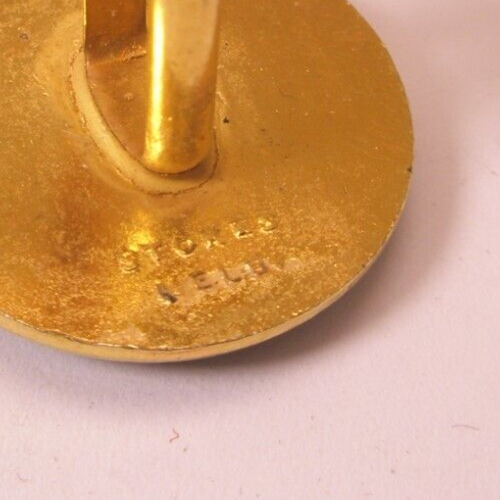 Interflora Flowers World Wide SINGLE Vintage Cuff Link replace lost/broken za47 - Bild 7 von 7