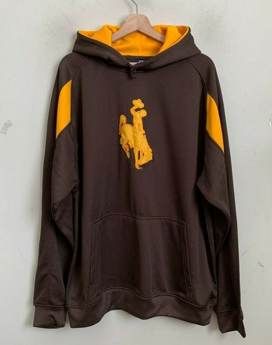 Pro Player Hoodie Pullover Cowboy Grafik braun orange Kängurutasche Gr. XL - Bild 1 von 5