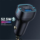 Chargeur Voiture Allume-Cigare USB Charge Rapide PD Type-C 30W pour iPhone Samsung