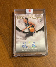 Devin Vassell 2020-21 Panini Black Midnight Rookie Auto Seminoles Spurs /5 RC