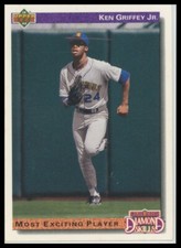 1992 Upper Deck #650 Ken Griffey Jr. Seattle Mariners