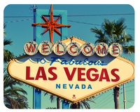 Mousepad Las Vegas 24X19 Poker GlüCksspiel GlüCk Usa Mauspad Unterlage