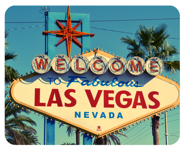 Mousepad Las Vegas 24X19 Poker GlüCksspiel GlüCk Usa Mauspad Unterlage-image