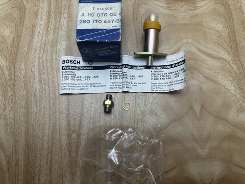 NOS Mercedes Benz Cold Start Valve 1190700246 0280170450 0280170426 0280170412 - Picture 2 of 5