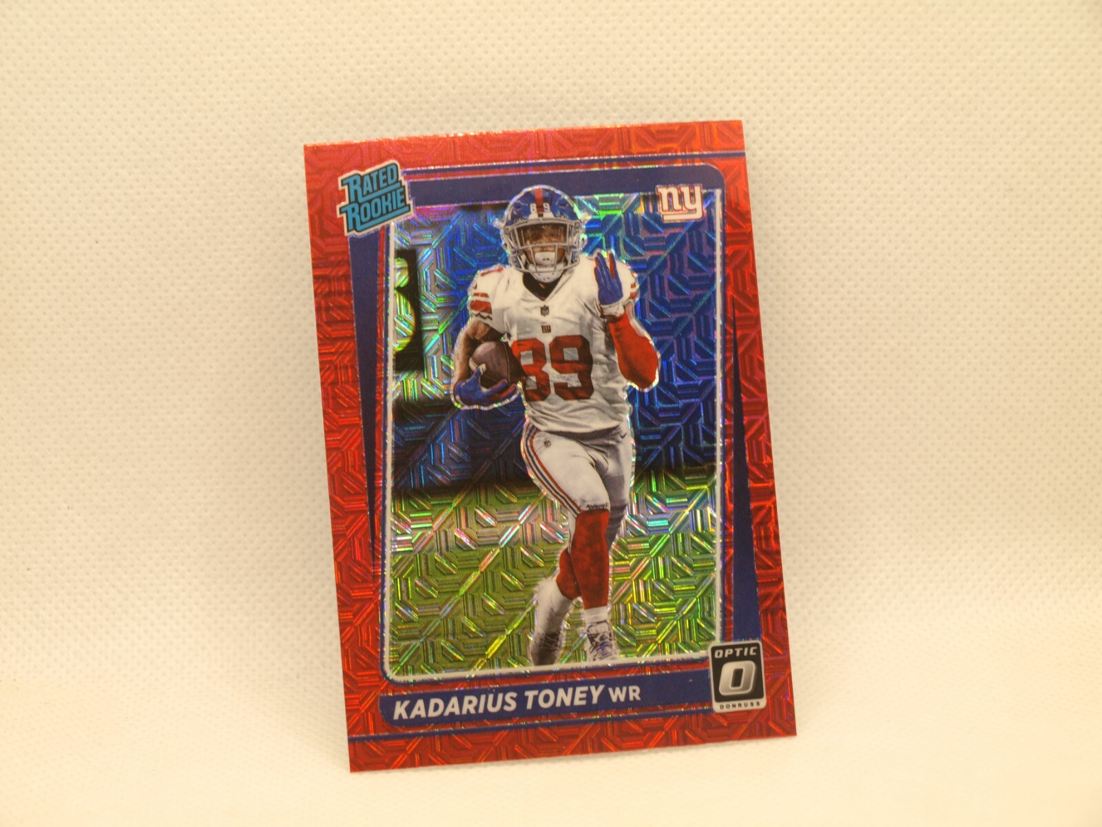 2021 Panini Optic Red Hyper RC Kadarius Toney #212