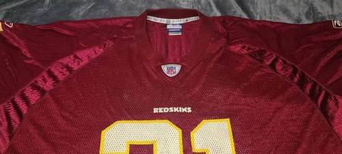 Fred Smoot #21 Washington Redskins Reebok On Field Home Jersey Men 3XL 33" x 31" - Picture 2 of 15