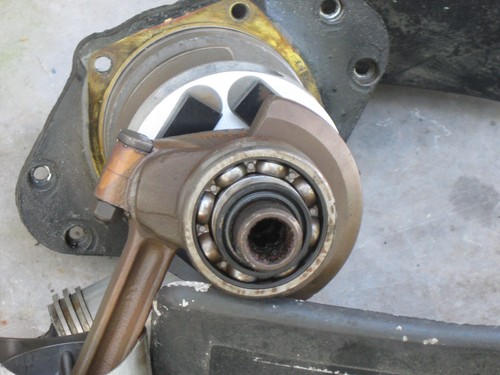 1968 Kiekhaefer Mercury 6 HP Outboard Crankshaft & Pistons Lightning Comet - Picture 9 of 11