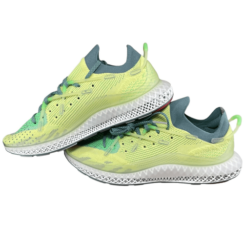 adidas 4D Fusio Semi Frozen Yellow Running Shoes 2021 FY3603 Men's Size 10 - Picture 10 of 11