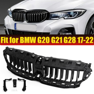 For BMW 3 Series G20 G21 G28 19-22 Front Bumper Hood Kidney Grille