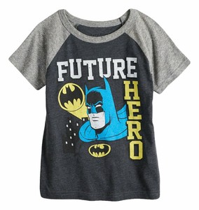 Infant /& Toddler Boys DC Batman Grey Holographic Tank Top Superhero T-Shirt