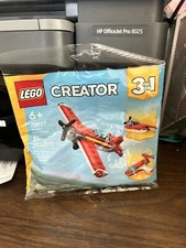 Lego Creator 3 in 1 Iconic Red Plane 30669 Poly Bag Set New Factory Sealed 2024