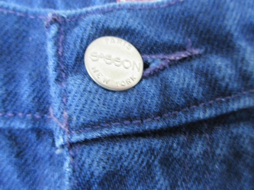 Vintage Sasson Jeans Women 13/14 Blue Denim 80s High-Waisted Timeless Retro Chic - Picture 5 of 22