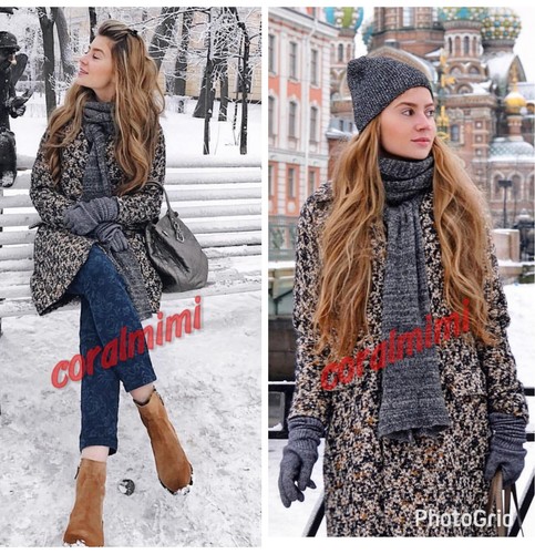 Zara Breasted Coat M Double Size Wool New Alpaca Blend q46Avq
