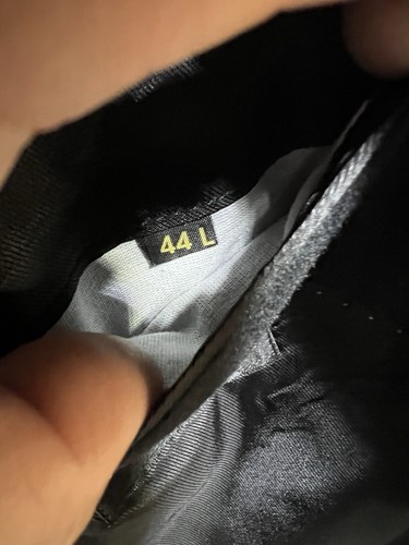 Andrew Fezza Black Wool Silk Cashmere Blazer Sportcoat Classic Fit Sz. 44L - Picture 5 of 6