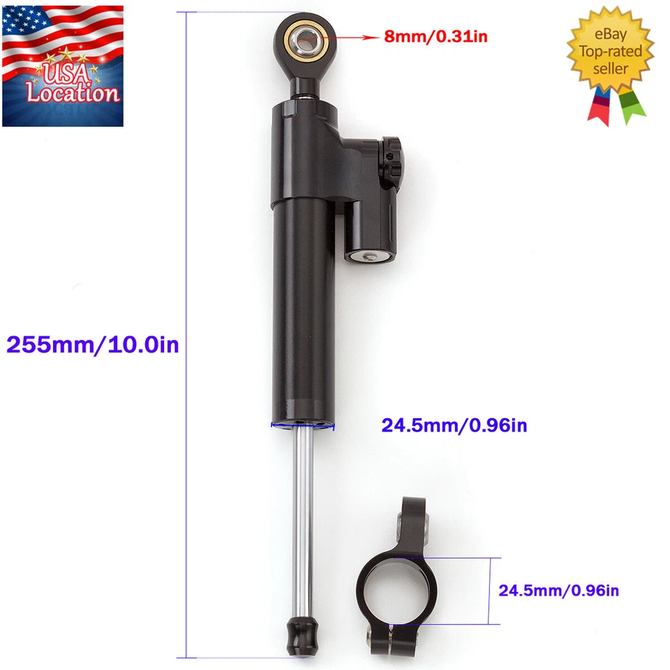 For Yamaha FJ-09 MT-09 Tracer 2015-2020 Steering Stabilizer Bracket Mount Kit - Image 4 of 4