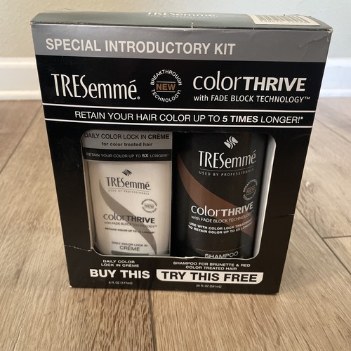Tresemmé ColorThrive Einführungsset Color Lock In Creme 6oz Shampoo 20oz