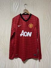 MANCHESTER UNITED 2012 2013 HOME SHIRT JERSEY LONG SLEEVE NIKE M VAN PERSIE #20