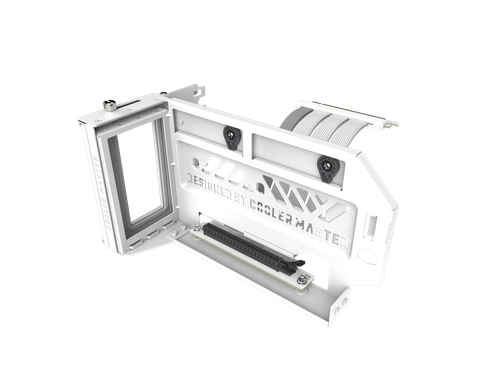 Cooler Master MasterAccessory Vertical Graphics Card Holder Kit V3 White with Pr - Afbeelding 1 van 11