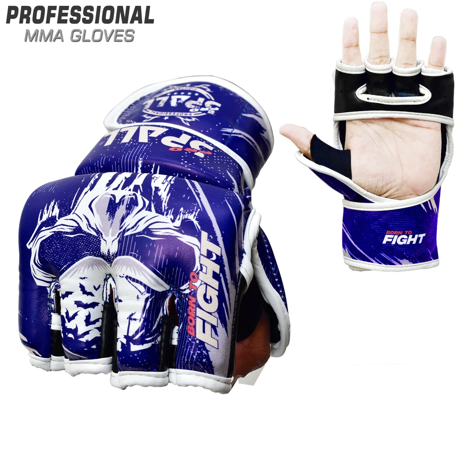 Guantes de agarre MMA entrenamiento combate lucha golpe kickboxing puñetazo UFC Foto 2 de 4