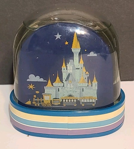 Walt Disney World Schneekugel Mickey & Friends Schloss Kunststoff Glitzer 4 Zoll - Bild 5 von 7