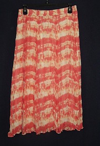 Broomstick-Look-Coral-White-Womens-Long-Summer-Maxi-Skirt-Plus-Size-1X-Dressbarn
