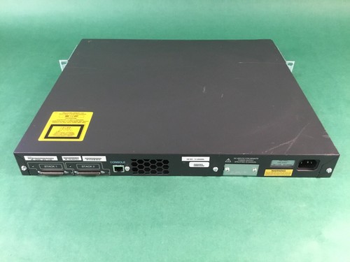 Cisco WS-C3750G-48TS-S 48 Port Gigabit Ethernet Switch  - Picture 4 of 6