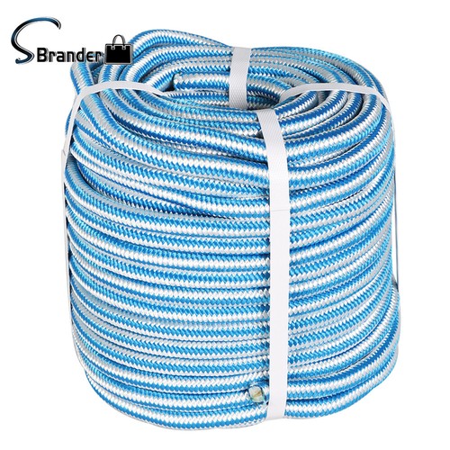 Cuerda de aparejo arborista de poliéster trenzado de 1/2" x 150' cuerda de tracción fuerte 6180 lb - Imagen 4 de 12
