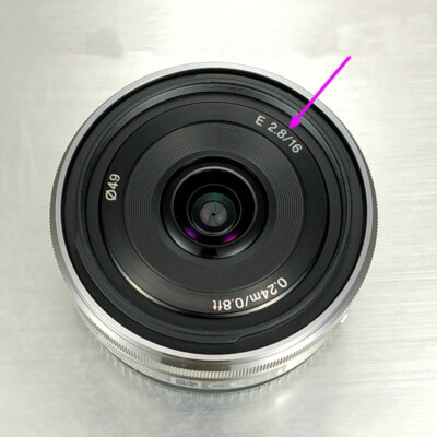 49mm Camera Petal Lens Hood Shade for Sony E 16mm F2.8