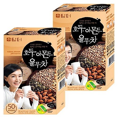 DAMTUH Walnuts Almonds Job's Tears Tea Adlay Tea Yulmucha Korean Healthy Tea - Picture 8 of 8