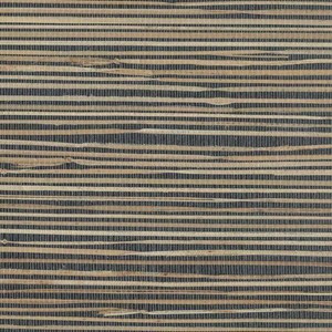 Wallpaper-Real-Natural-Grasscloth-Tan-and-Black-Textured-Sea-Grass
