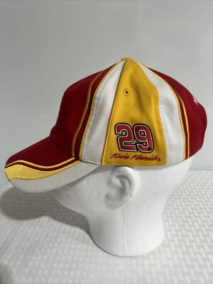 Nascar Shell Oil Hat Cap Baseball Kevin Harvick #29 Red