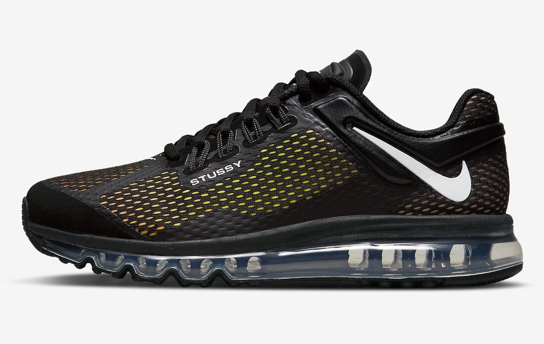 Nike Air Max 2013 Stussy Black Mens DO2461-001 NEW | eBay
