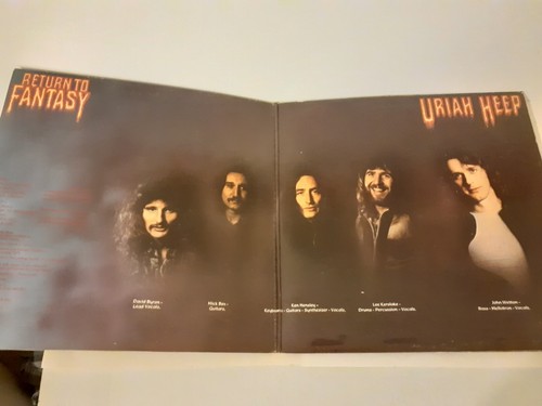 Uriah Heep – Return To Fantasy-1975 US 1ST Edition Promo Vinyl LP - BS 2869 - Picture 3 of 19