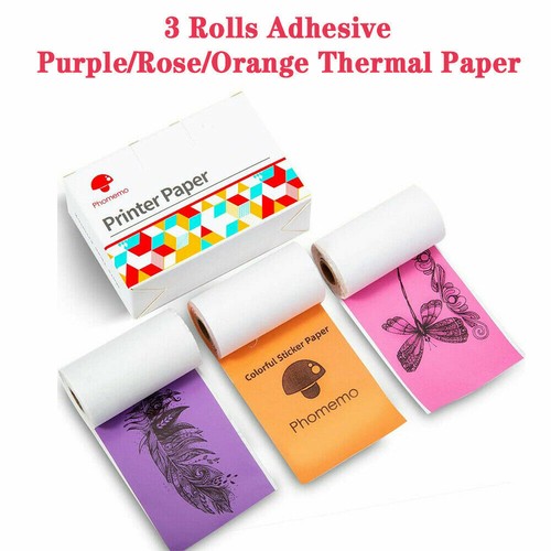 Bluetooth Portable Mini Photo Printer Adhesive Thermal Paper Wireless Printing - Picture 24 of 27