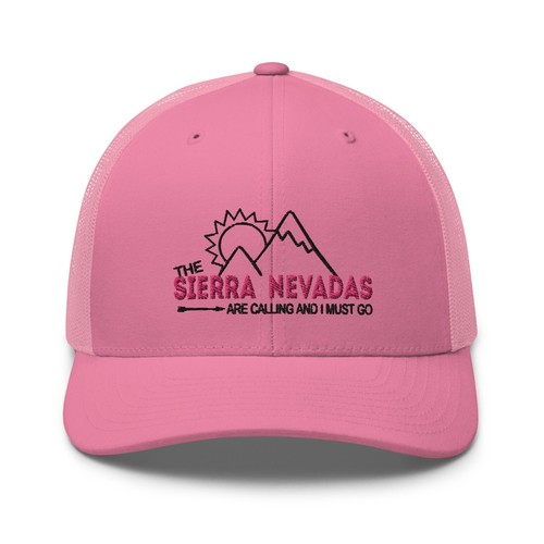 Cappello da camionista campeggio Sierra Nevada Mountains are Calling - Foto 19 di 23
