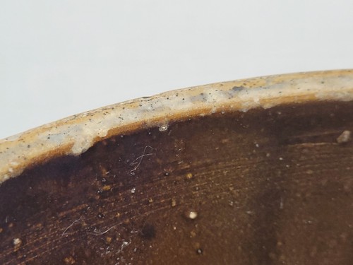 Antique Vintage Brown Stoneware Mixing Bowl Primitive Crock - Picture 13 of 18