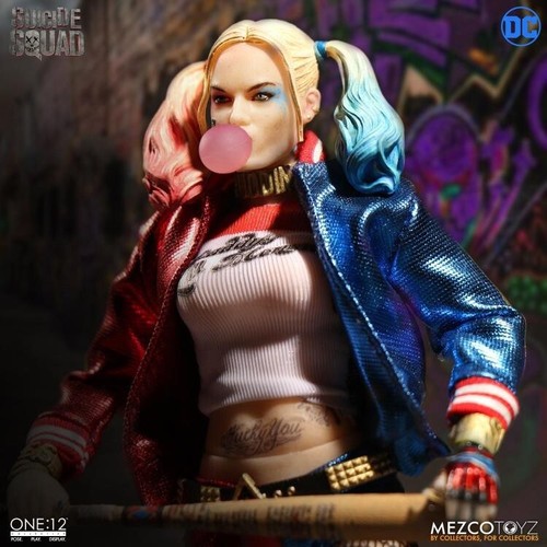 MEZCO ONE-12 COLLECTIVE DC SUICIDE SQUAD HARLEY QUINN ACTION FIGURE NEW U.S. - Picture 5 of 7