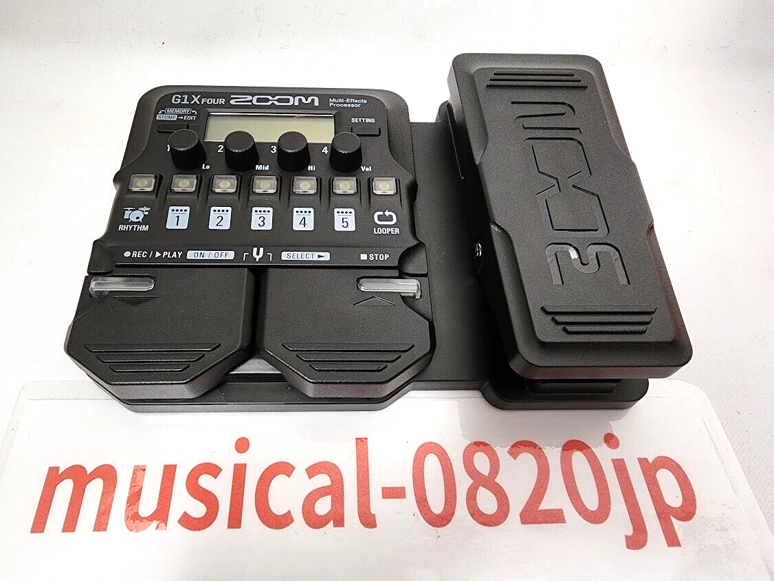 ZOOM G1X FOUR 中古 Zoom G1X FOUR Guitar MultiEffects Processor - Perfect Circuit