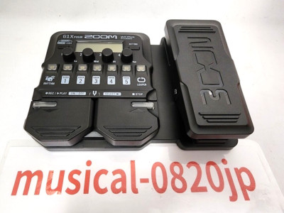 【極美品】ZOOM G1X FOUR Amazon.com: Zoom G1X Four Multi-Effects Processor with