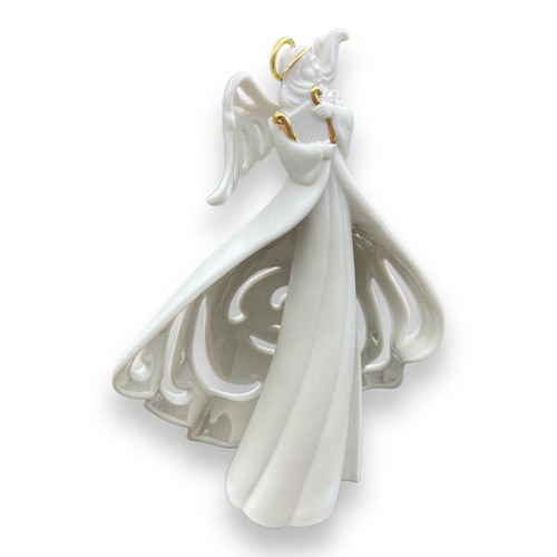 Kim Lawrence Spirituelle Inspiration Guardian Angel Figurine Enesco 2001 10.5” - Picture 11 of 16