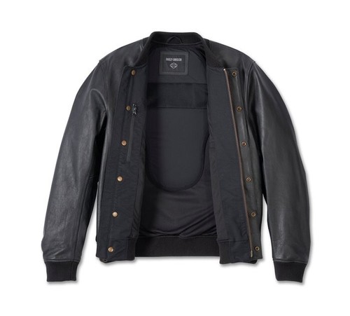 Chaqueta de cuero para motociclismo Harley-Davidson The Citizen Bomber $575 talla 2XL - Imagen 4 de 14
