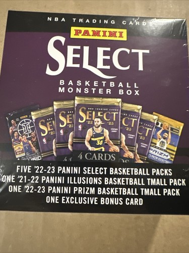 Select Illusions Monster Box Basketball 2021 2022 2023 7 Packs TMALL Brand New - Picture 7 of 7