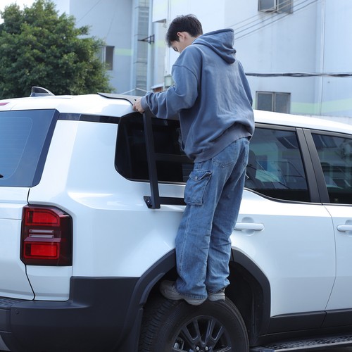 Escalada ventana lateral derecha trasera coche para Toyota Land Cruiser LC250 24+ - Imagen 6 de 17