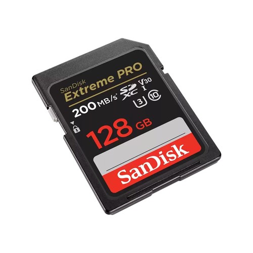619659188634 SanDisk Extreme PRO 128GB SDXC UHS-I Klasa 10 SanDisk - Zdjęcie 2 z 3